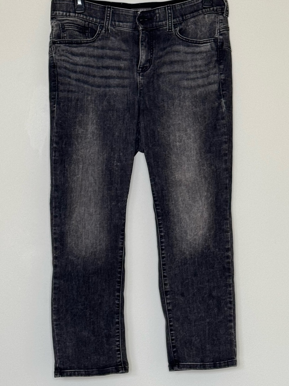 Torrid Straight Black Washed Jeans-16 short